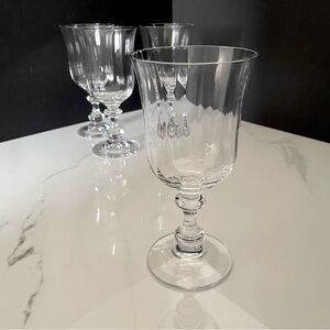 SET of 4 French Countryside Water Goblets by Mikasa